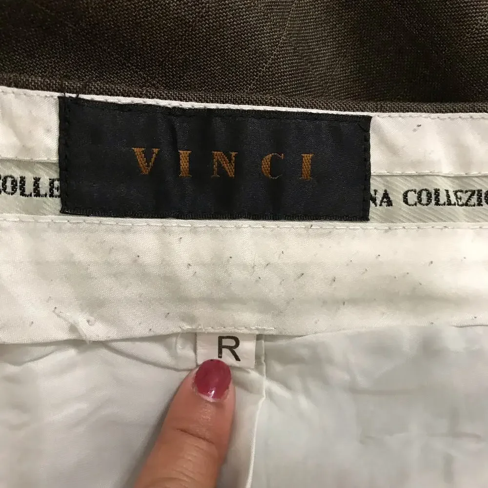 Brown Vinci Man Trouser